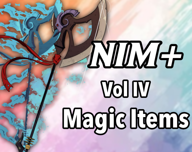 Cover image for Nim+ Volume IV - Magic Items