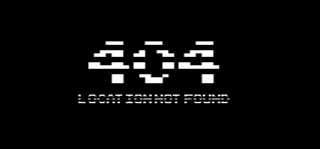 404: Location Not Found