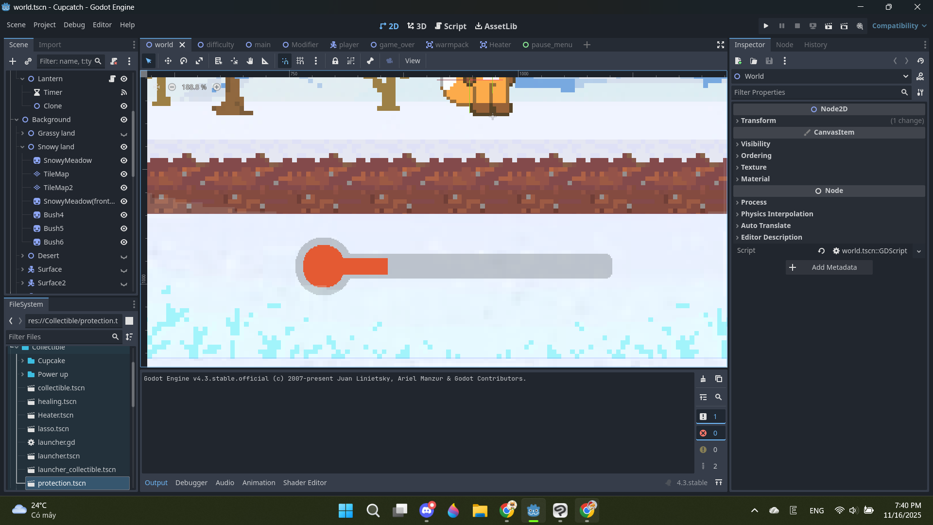 Progress update (28th Nov, 25) - itch.io