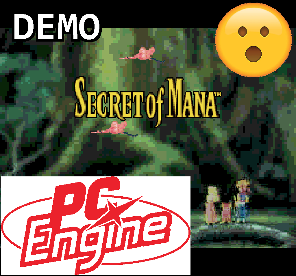 Secret of Mana DEMO for the PC-Engine