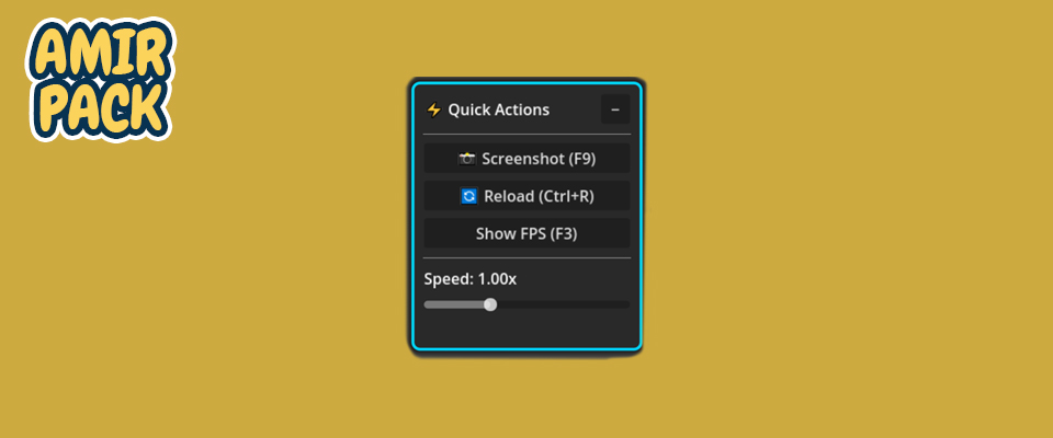 Amir - Quick Actions Addon