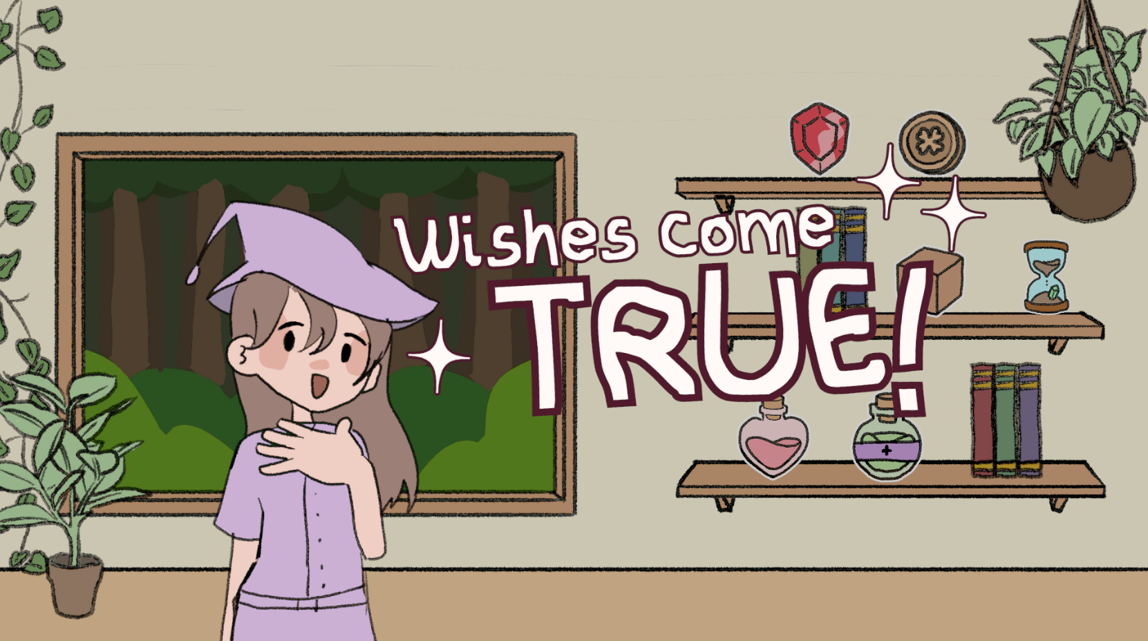 Cover image for Wishes come TRUE!