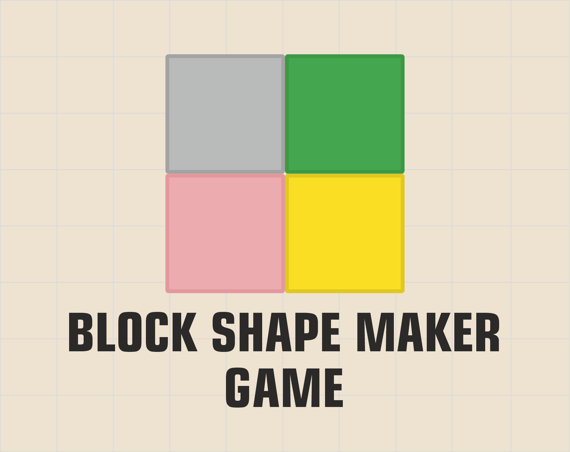 Pixel Shape Maker gAME by superkafa