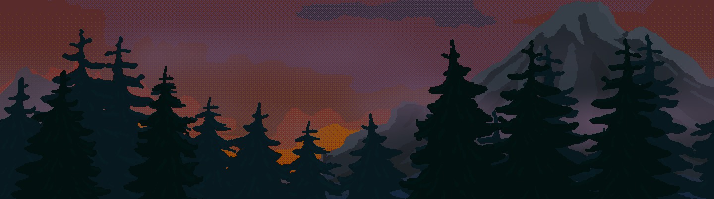 Bonfire in the forest