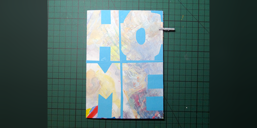 Cover image for Home - a colourful zine