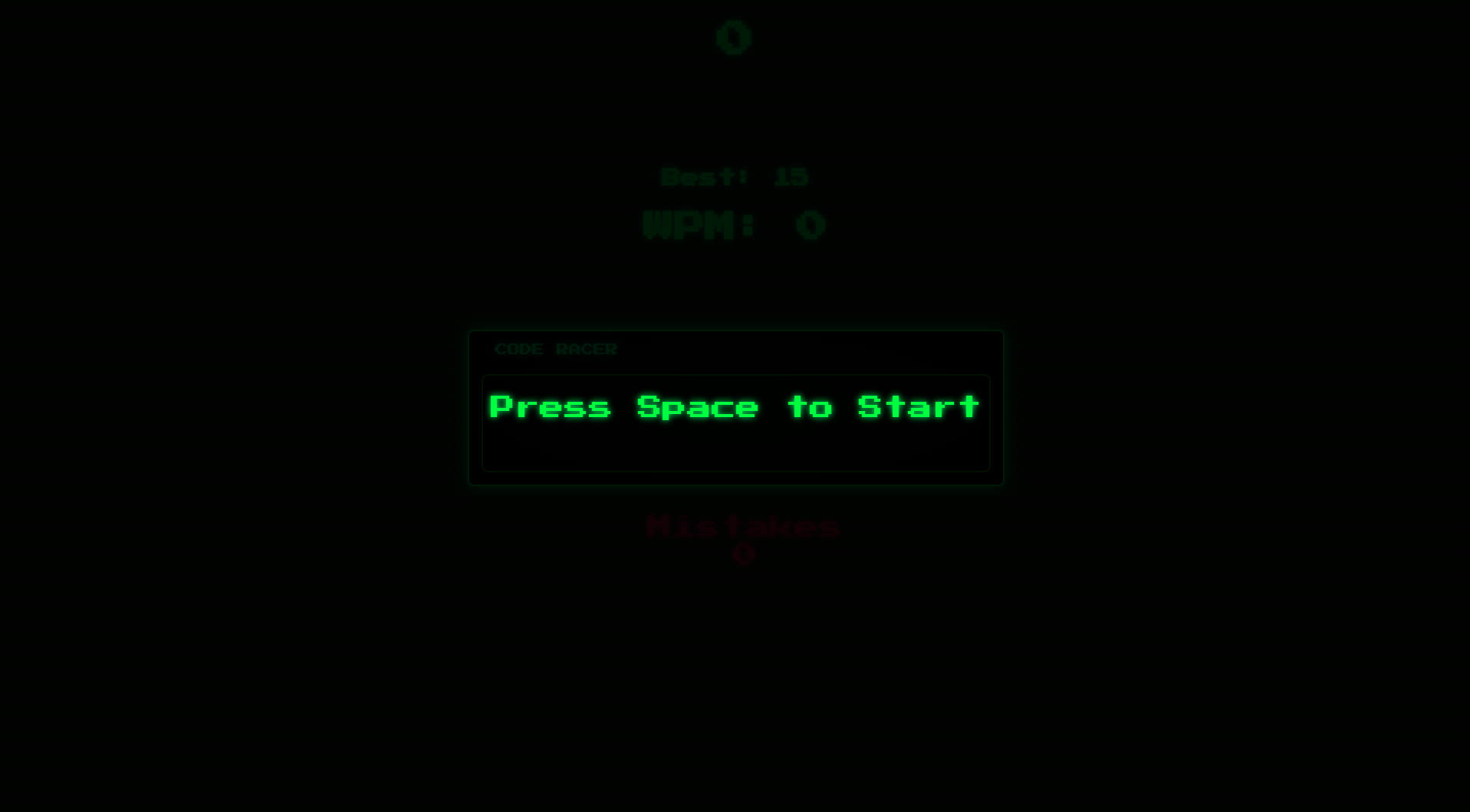 Code Racer