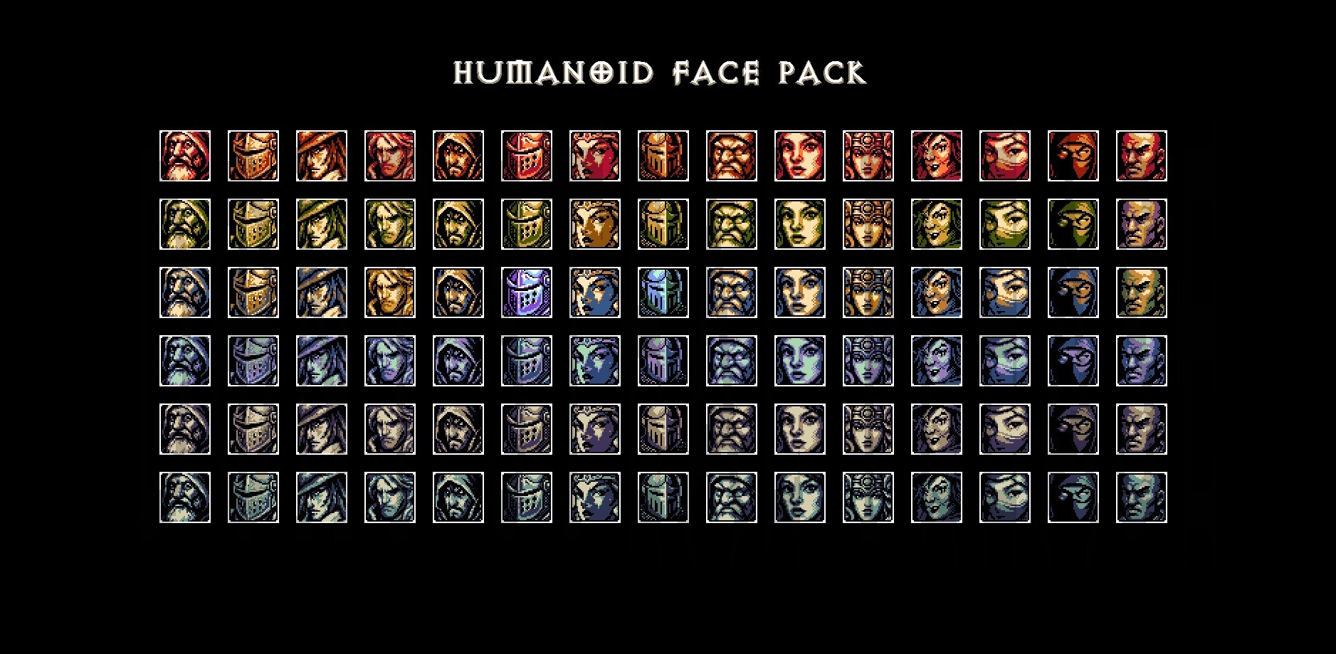 Humanoid Face Pack