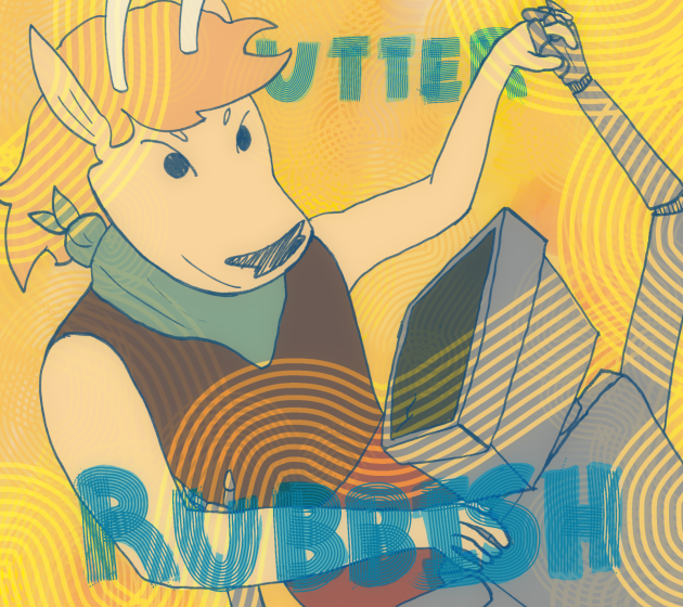 Cover image for Utter Rubbish