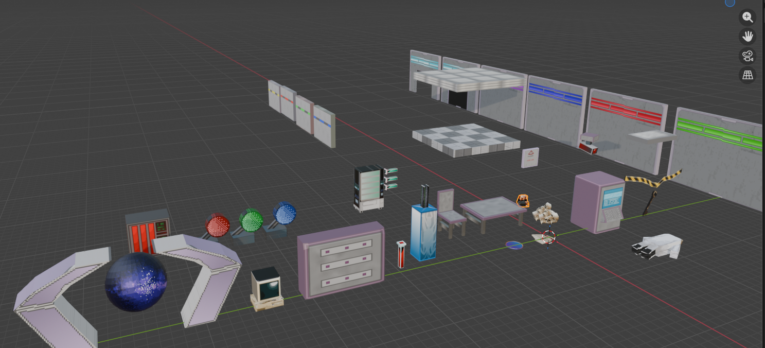 Low Poly Laboratory Assets by Legion1234