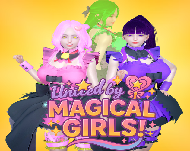 Cover art for United by MAGICAL GIRLS by Love's Heart — adult visual novel