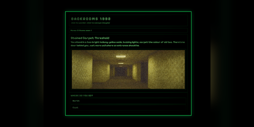 Cover image for Backrooms 1992