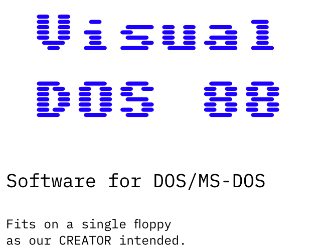 Visual DOS '88