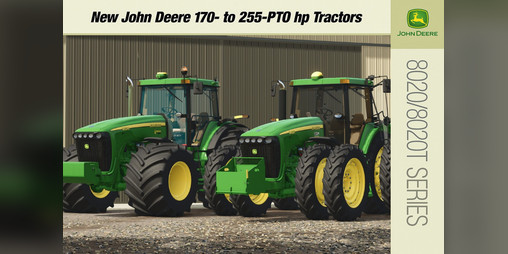 Cover image for FS25 John Deere 8020 Series US