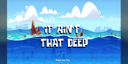 Cover image for It Ain't That Deep
