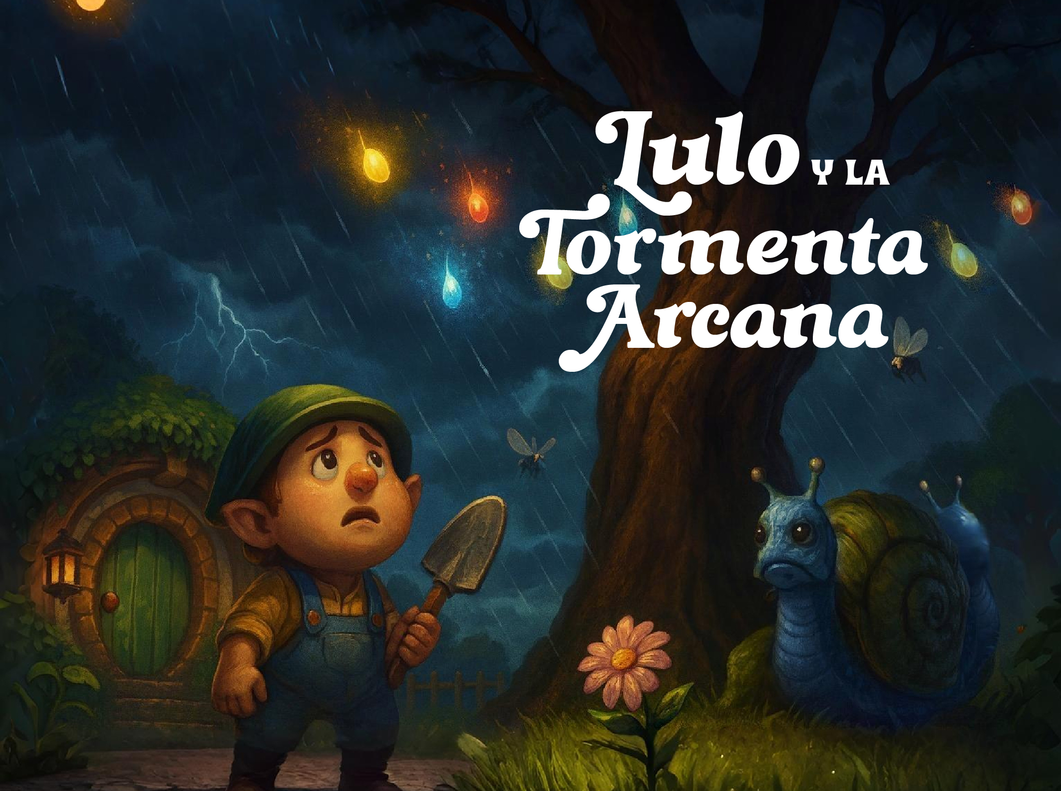 Cover image for Lulo y la tormenta arcana