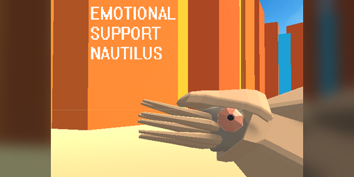 Cover image for Emotional Support Nautilus