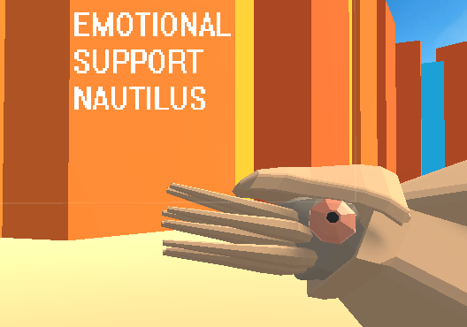 Cover image for Emotional Support Nautilus