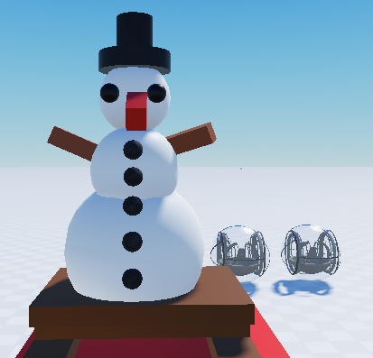 find the snowman