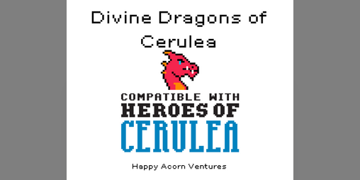 Cover image for Divine Dragons of Cerulea