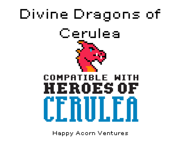 Cover image for Divine Dragons of Cerulea