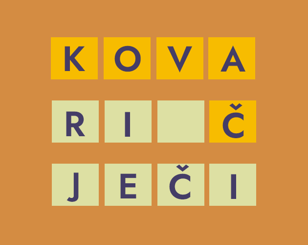 Cover image for Kovač riječi