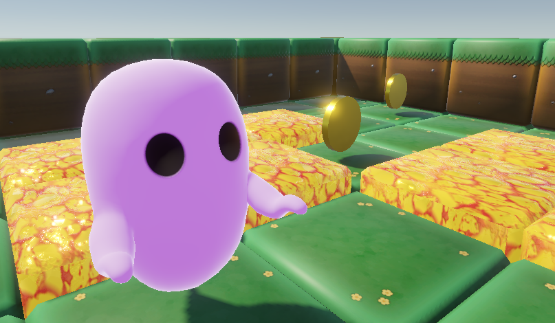 Cute Ghost And Coins