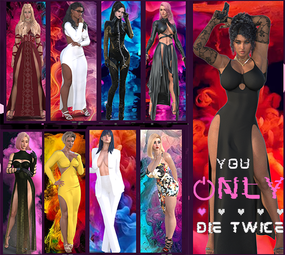 Cover image for YOU ONLY DIE TWICE 0.06