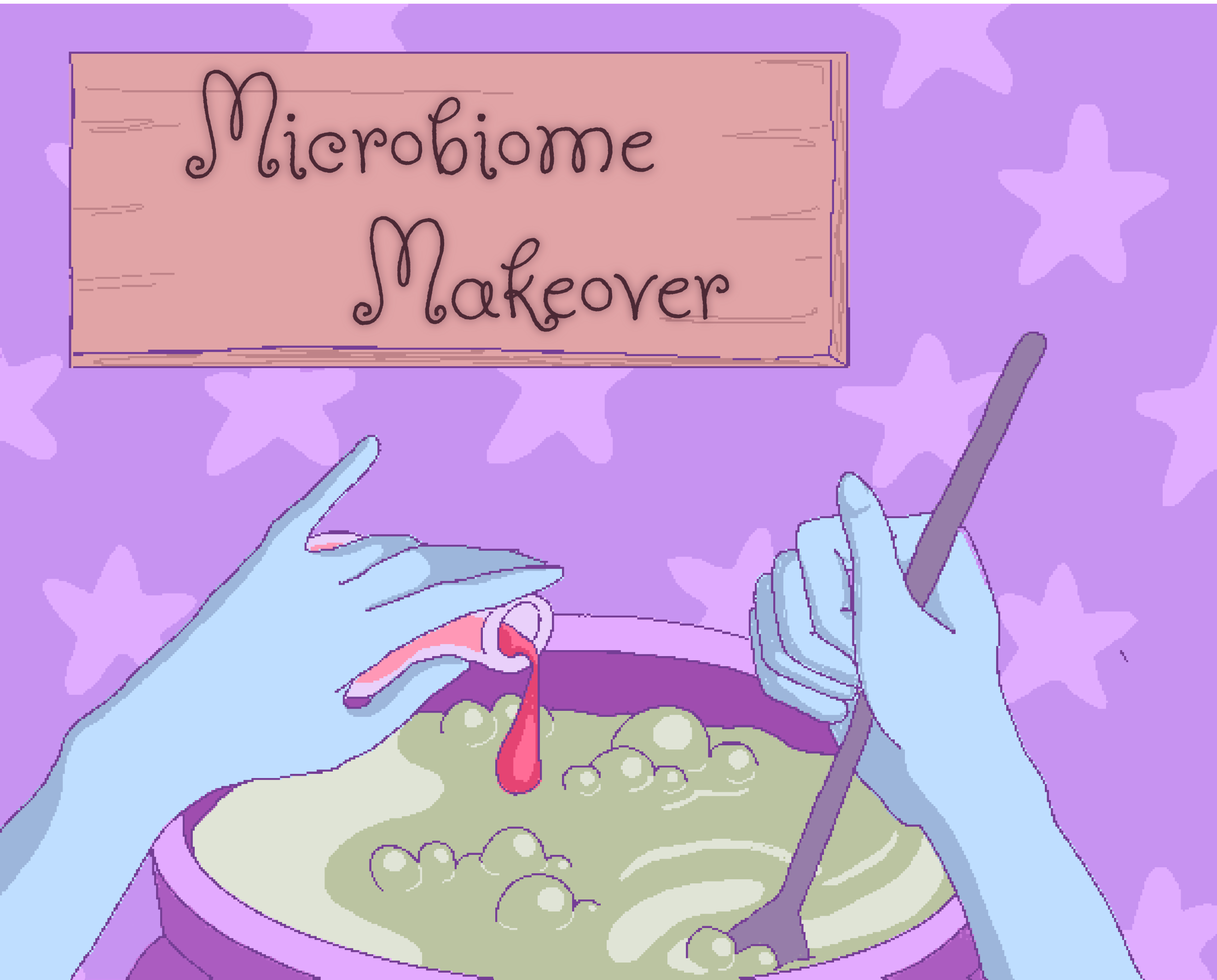 Cover image for microbiome makeover