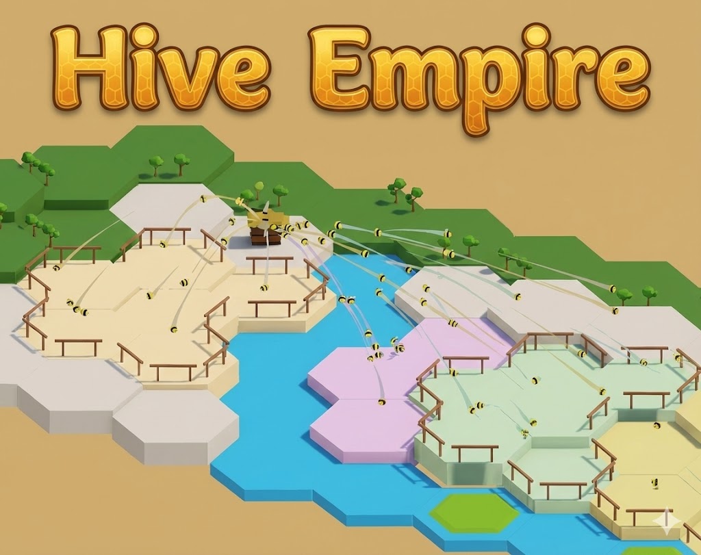 Cover image for Hive Empire - Incremental Strategy Prototype