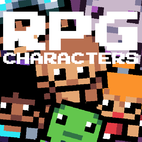 RPG Pixel Art Characters