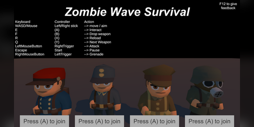 Cover image for Zombie Wave Survival