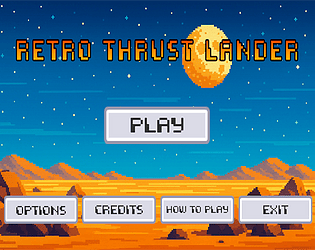 Retro Thrust Lander