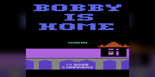 Cover image for Bobby Is Home - Atari 2600 homebrew game