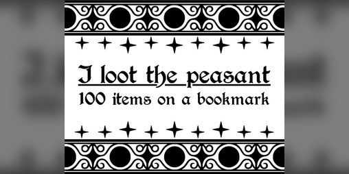 Cover image for I loot the peasant