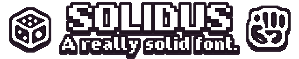 Solidus - Pixel Font