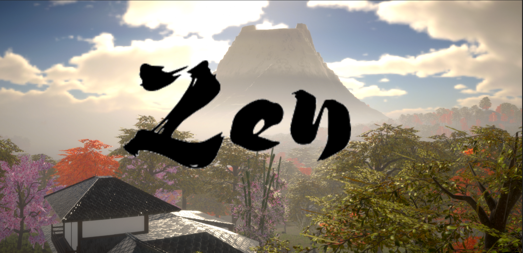 Zen: relaxing garden
