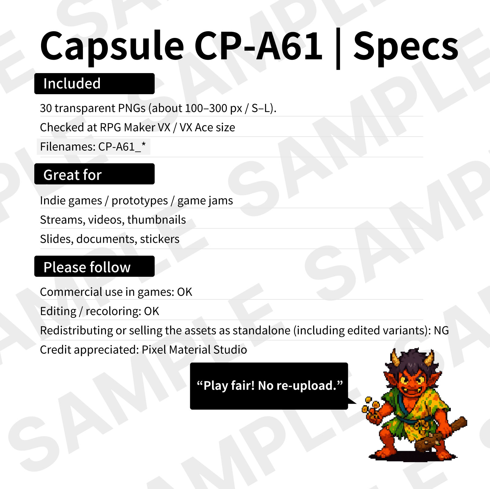 Specs CP11