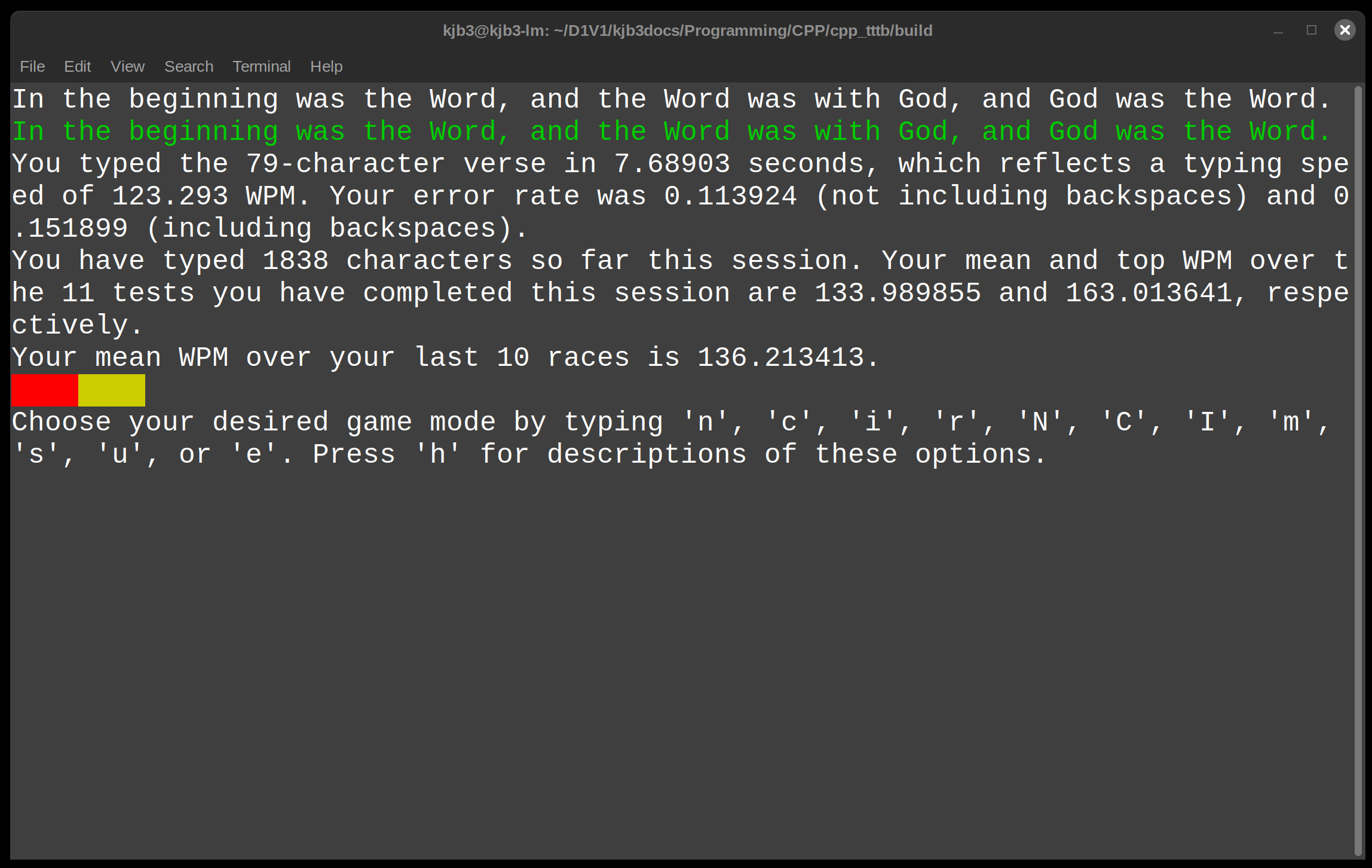 Type Through The Bible: C++ Edition
