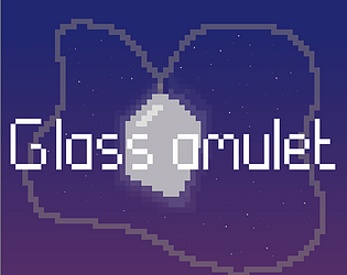Glass amulet
