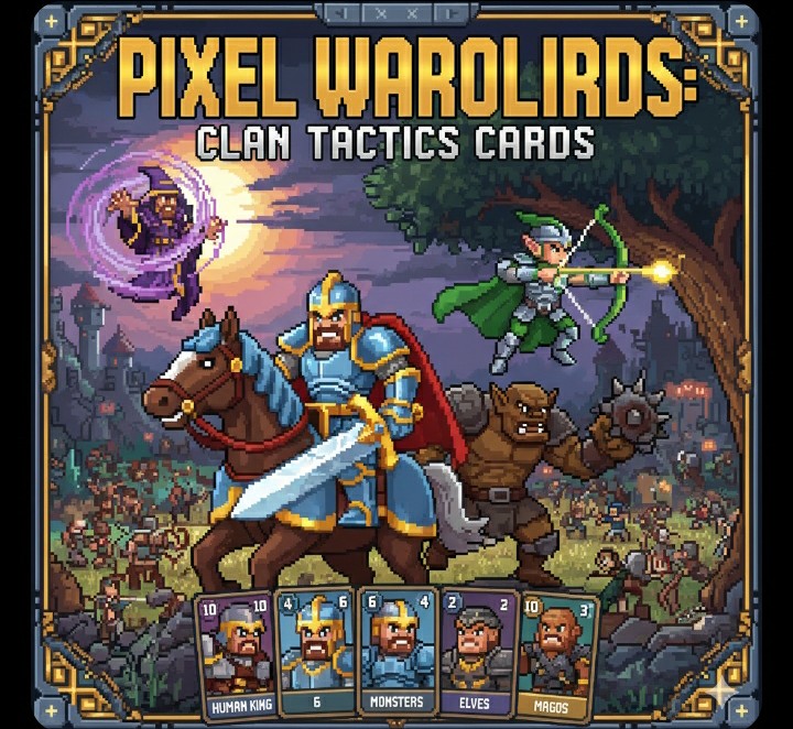 Pixel Warlords Cards