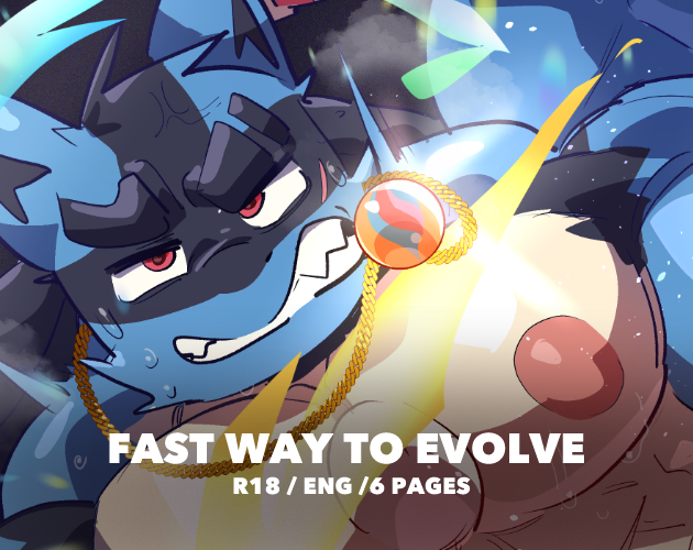 Cover image for FAST WAY TO EVOLVE - COMIC ART PACK