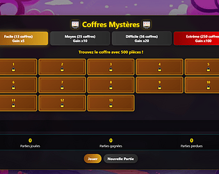 Tiktok Live game 🎰 Jeu des Coffres Mystères
