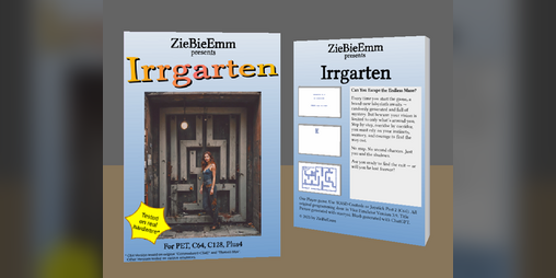 Cover image for Irrgarten (Commodore PET, C64, C128, Plus4)