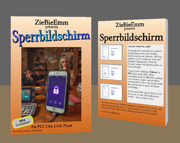 Cover image for Sperrbildschirm (Commodore PET, C64, C128, Plus4)