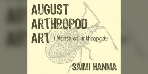 Cover image for Zine: August Arthropod Art: A Month of Arthropods