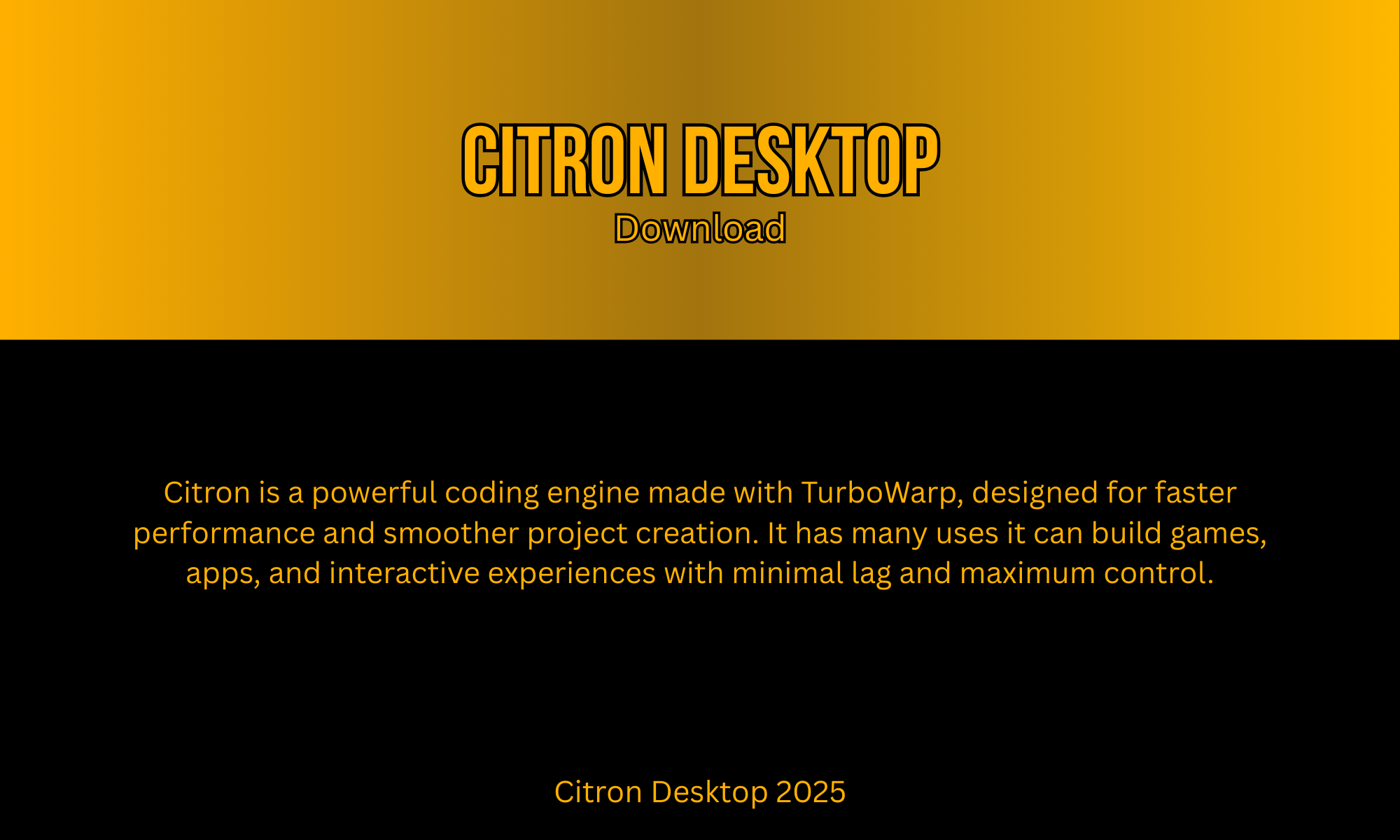 Citron Desktop [FRIDAY]