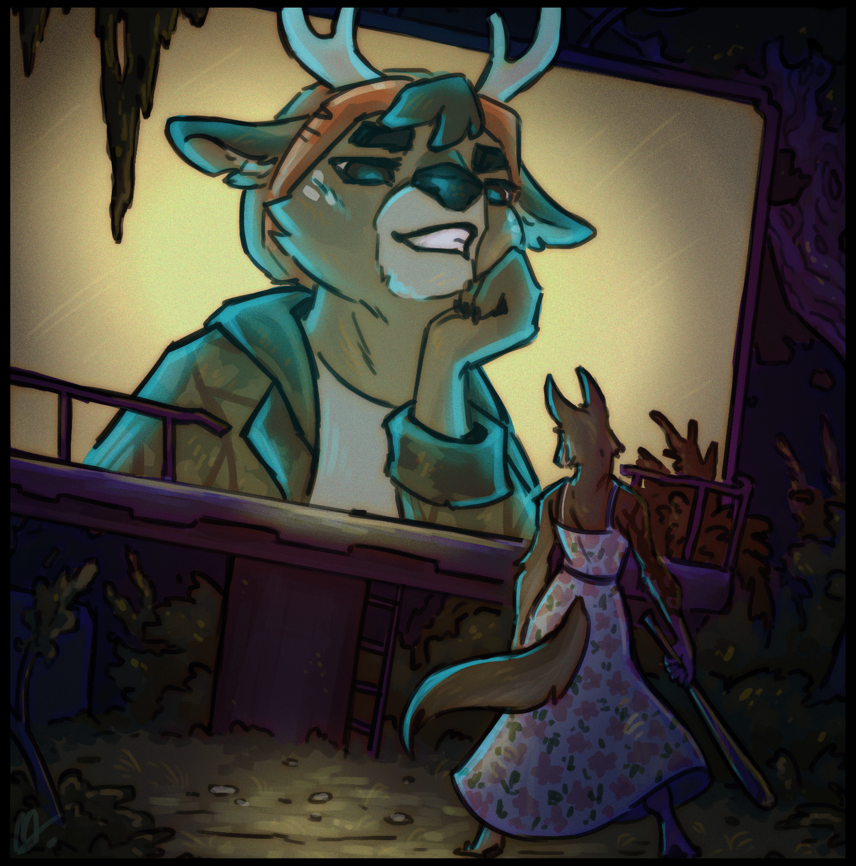 Lily, Louise, and the 30 Foot High Screaming Billboard