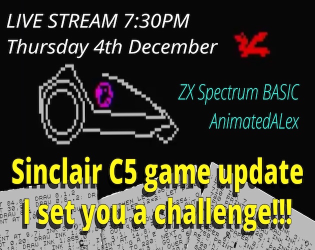 SINCLAIR C5 Destroyer - YouTube game.