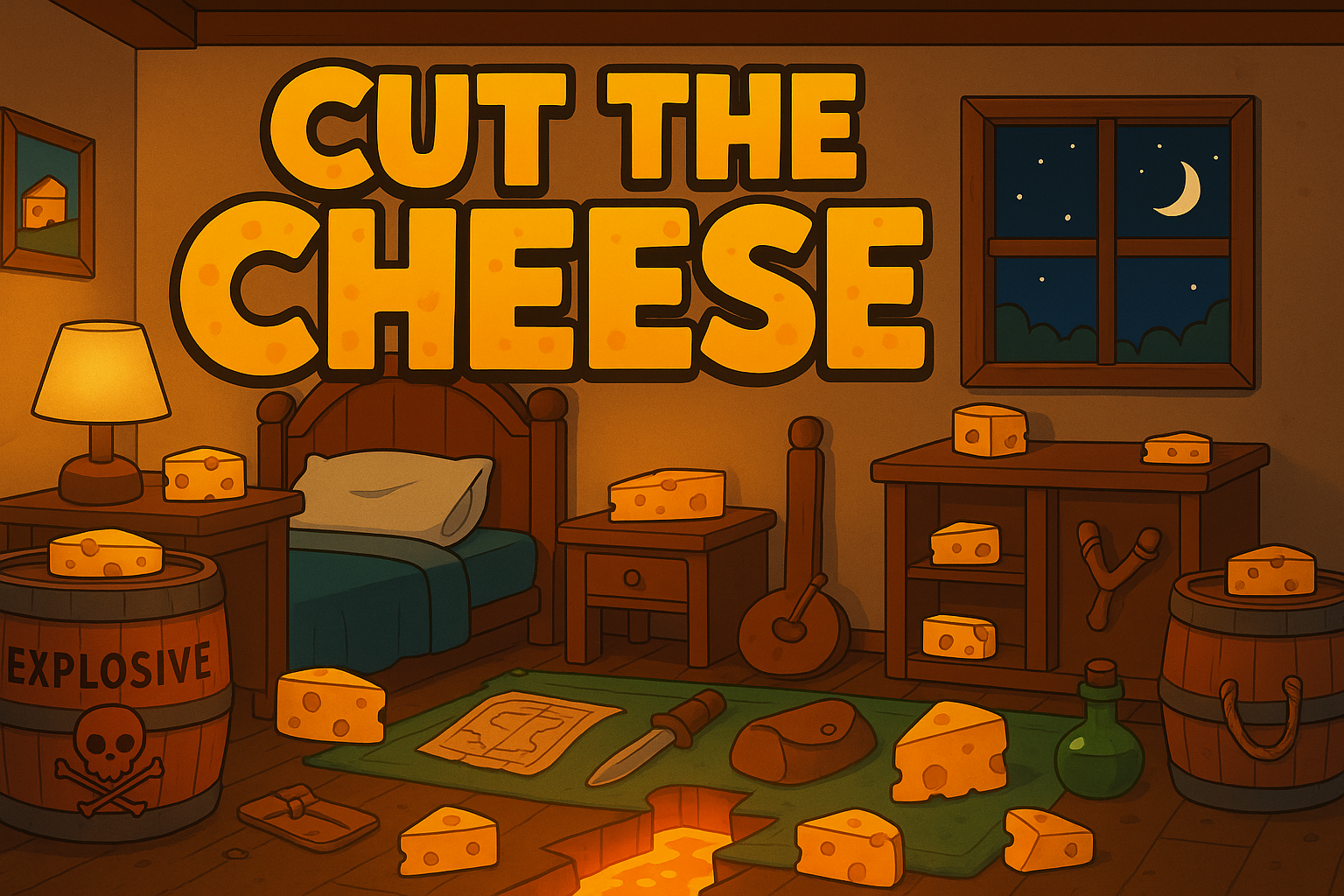 Cut The Cheese by CheeseMaster1 for Programming Friends Jam! #1 - itch.io