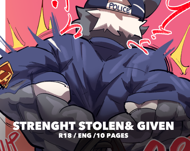 Cover image for STRENGHT STOLEN+GIVEN - COMIC ART PACK